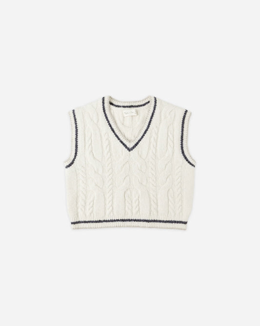Sweater Vest || Natural
