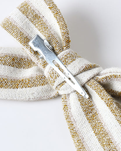 BOW || GOLDEN STRIPE