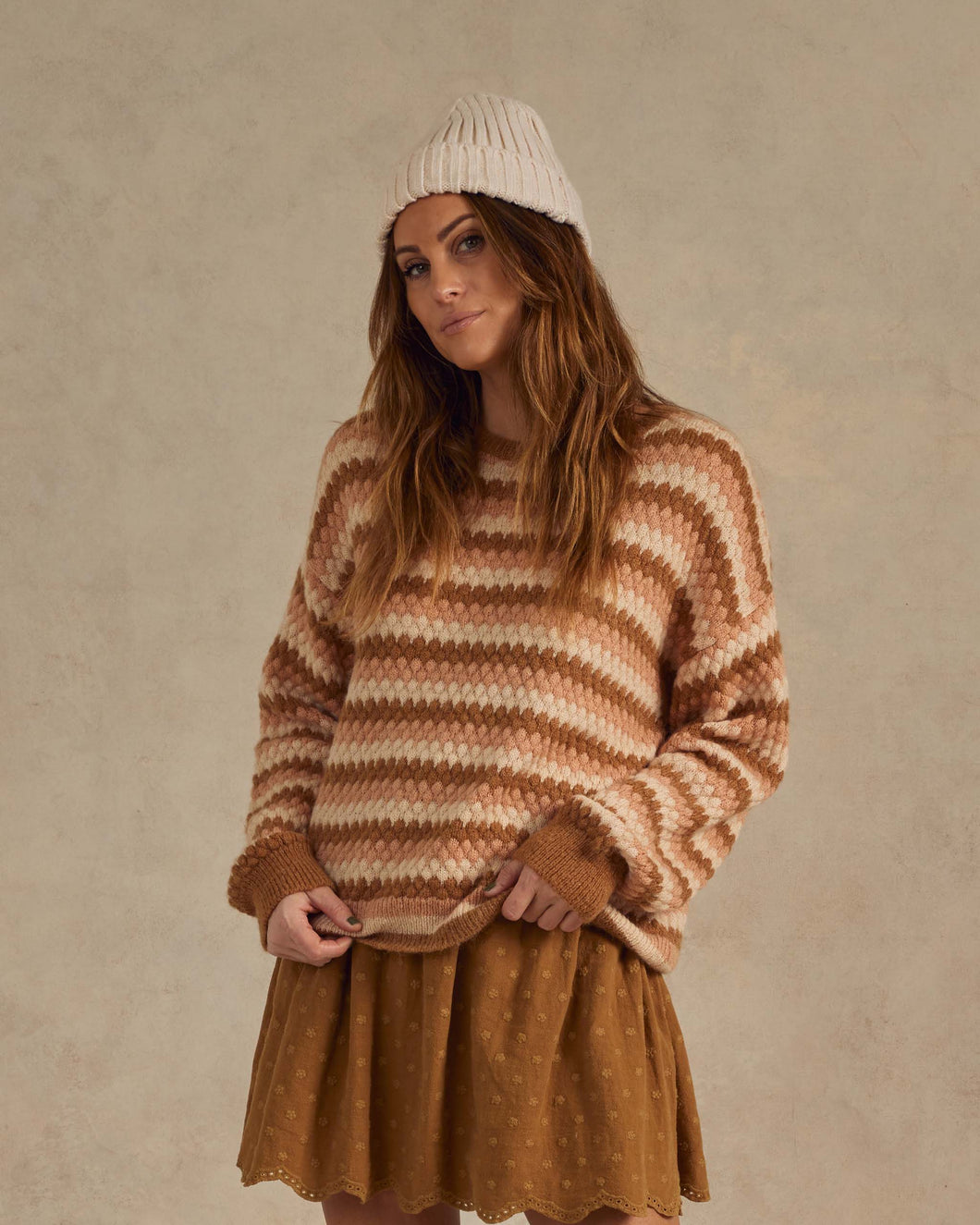 ASPEN SWEATER || MULTI-STRIPE – Juneandgrey