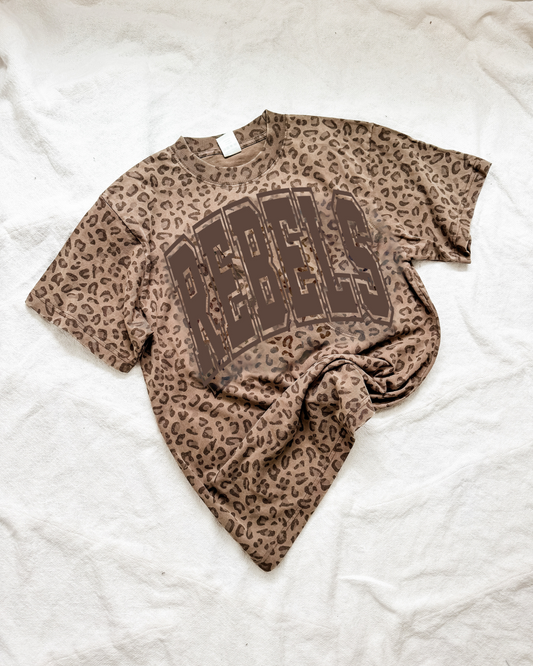 REBELS vintage leopard