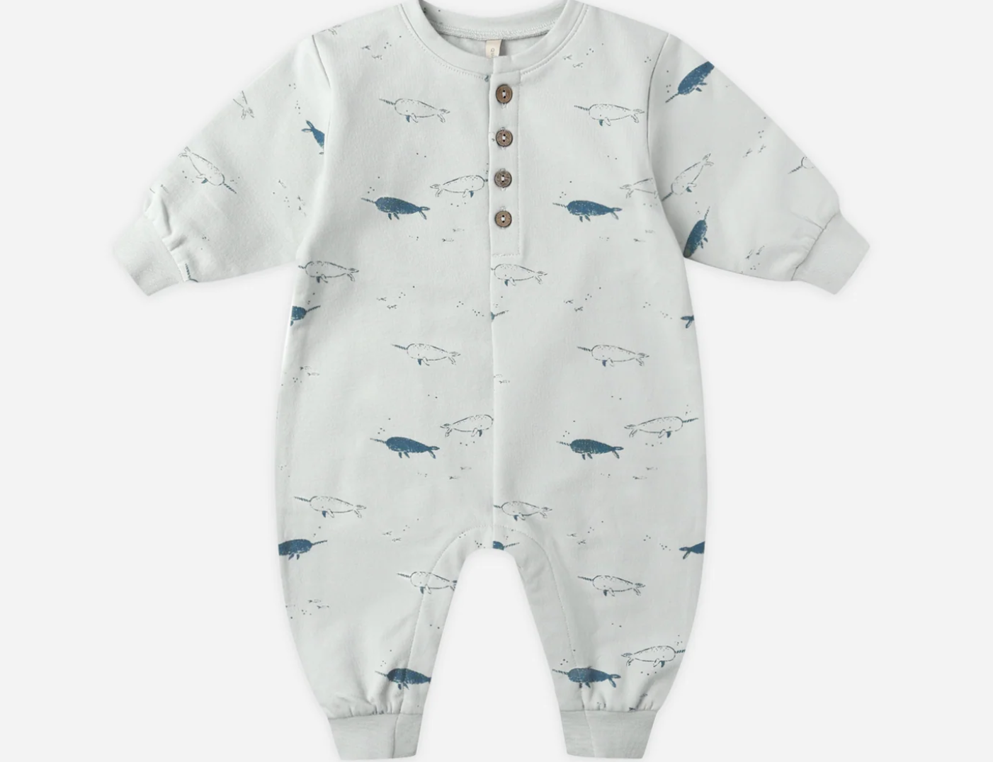 Relaxed Fleece Jumpsuit || NARWHALS