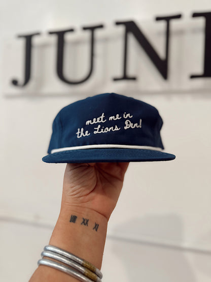 Meet me in the Lions Den Hat
