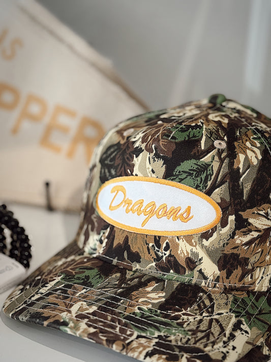 DRAGON PATCH CAMO HAT