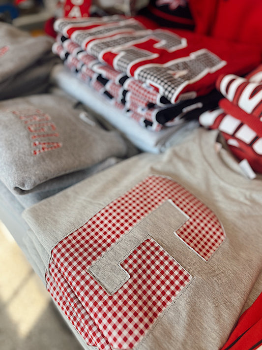 GEORGIA G gingham tee
