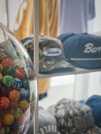 HAWKS Patch Camo Trucker Hat