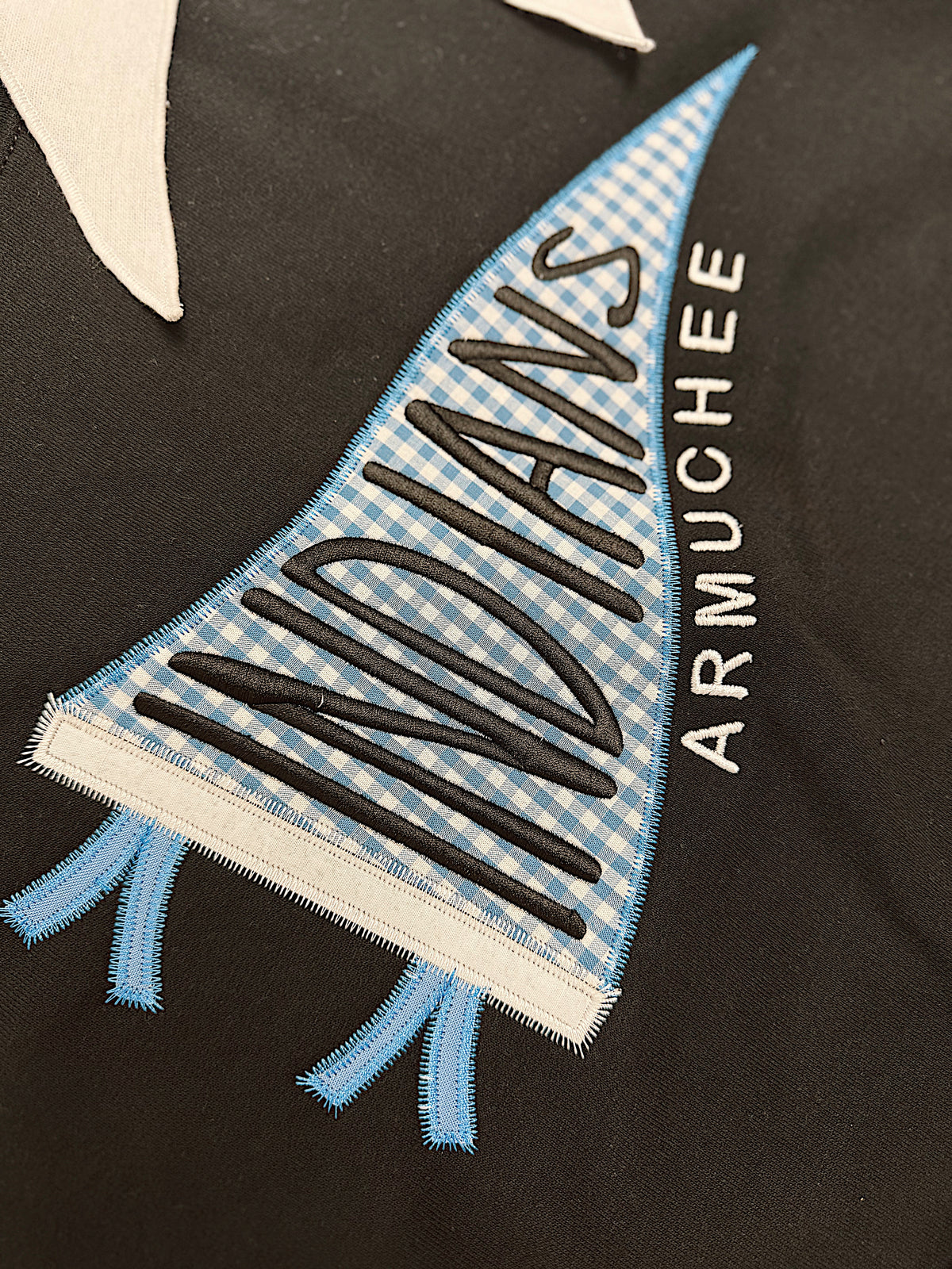 ARMUCHEE embroidered pennant sweatshirt
