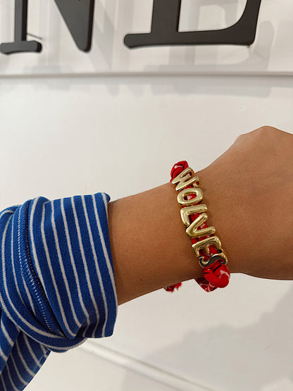 WOLVES BANDANA BRACELET