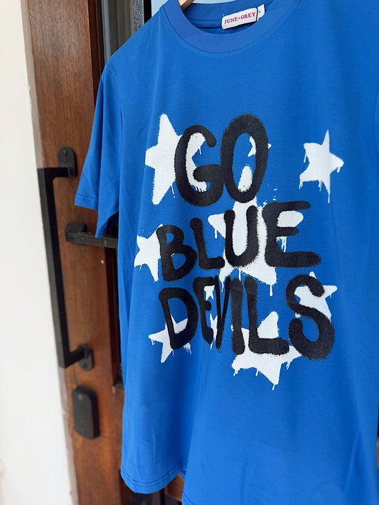 GO BLUE DEVILS TEE