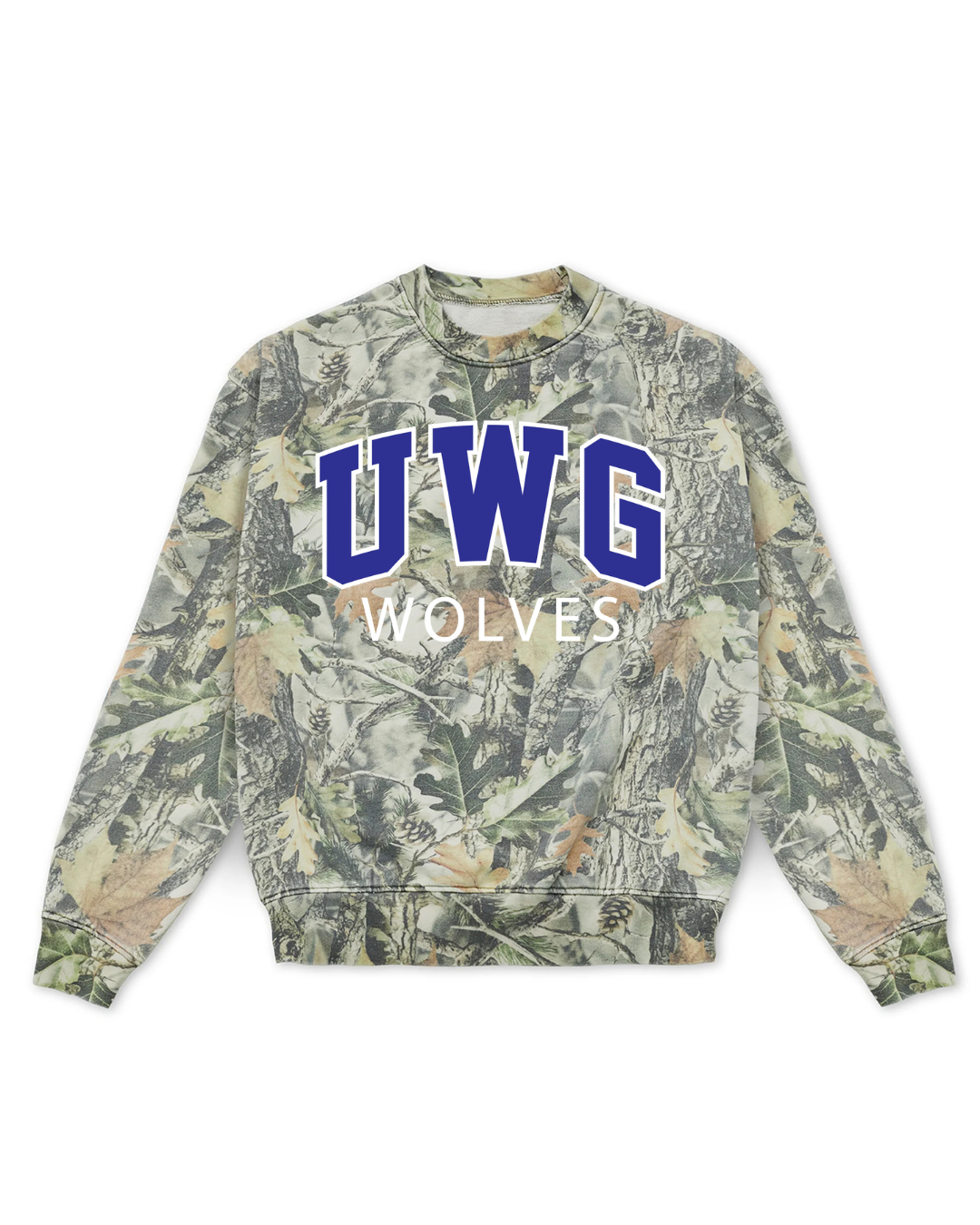 UWG camo sweatshirt