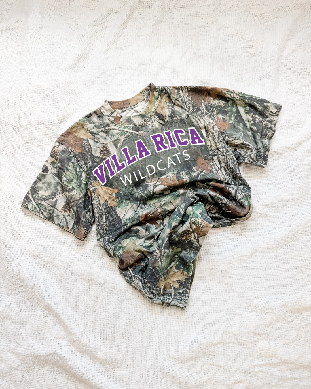 VILLA RICA / WILDCATS camo tee
