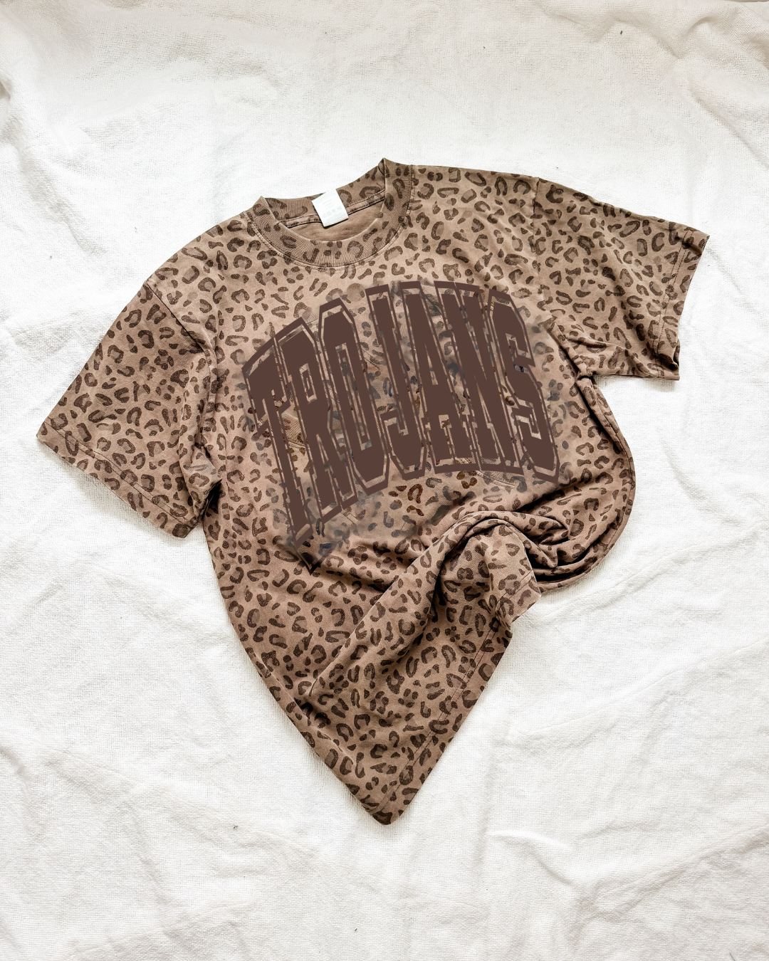 TROJANS vintage leopard