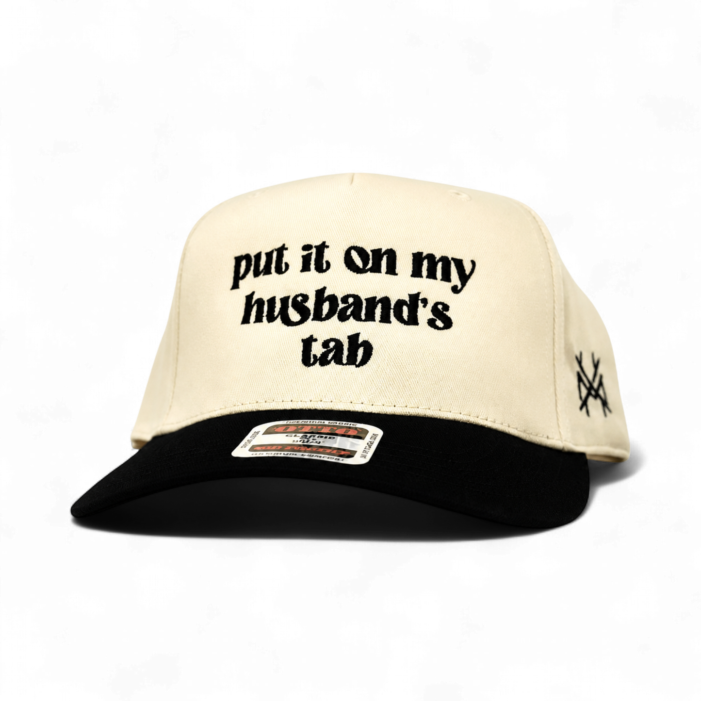 Put it on my Husband's Tab Trucker Hat