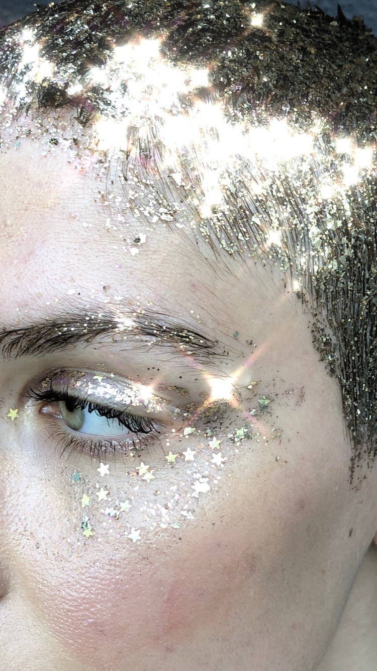 Star Dust Glitter Pot Gold Dust