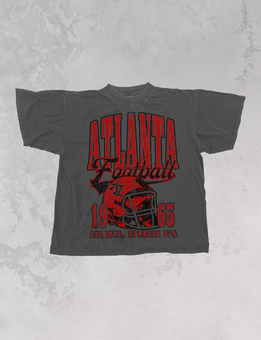 90's Atlanta Football Vintage Oversized TShirt