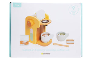 Barista in Training Wooden Coffee Set, Developmental Toys