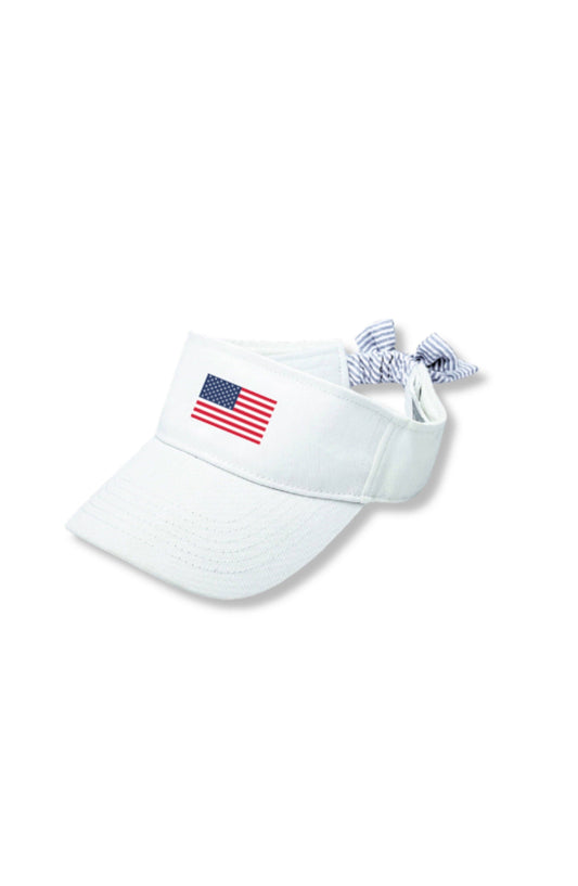 2026 American Flag Bow Visor (Youth, Junior, Adult)