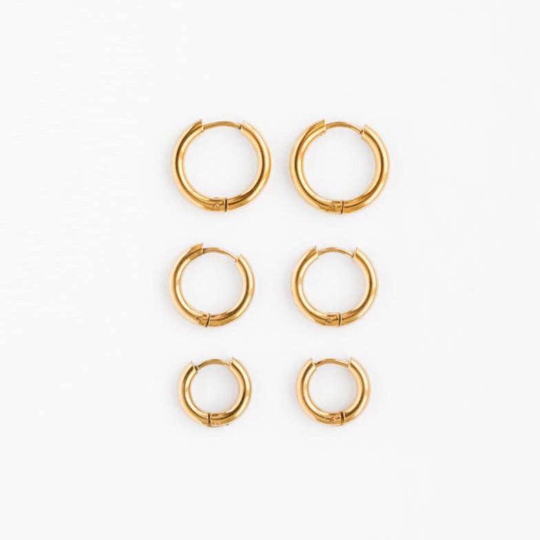 Endless Hoop: Gold / 8mm