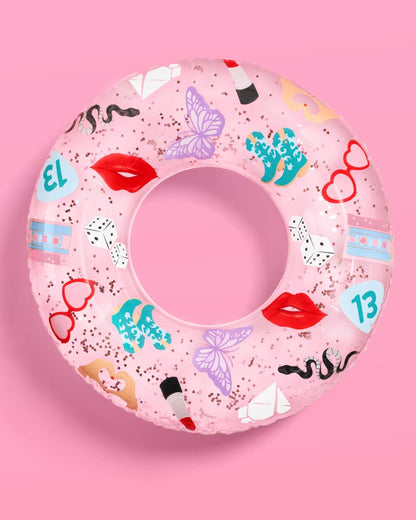 Pool Era Floats - set of 2 Swiftie themed swim tubes 30"