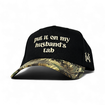 Put it on my Husband's Tab Trucker Hat