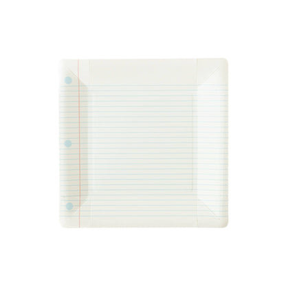 BTS940 -  Occasions By Shakira - Back To School Notebook Paper Plate