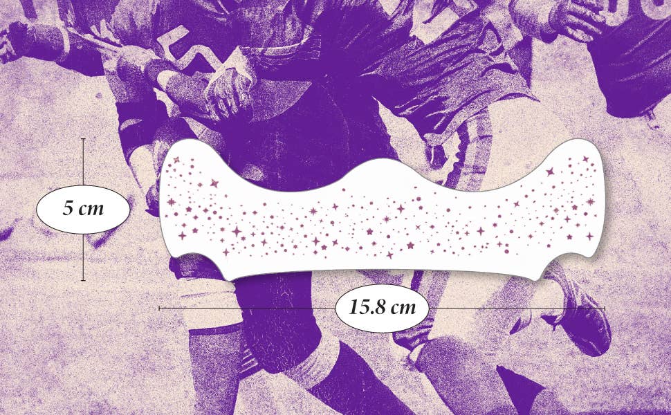 Purple Spirit Speckles Makeup Patches - Team Spirit Collection