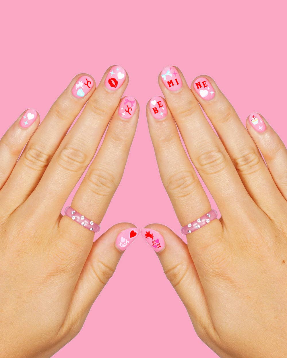 Valentine's Be Mine Nail Stickers | cupid, valentine, V-Day