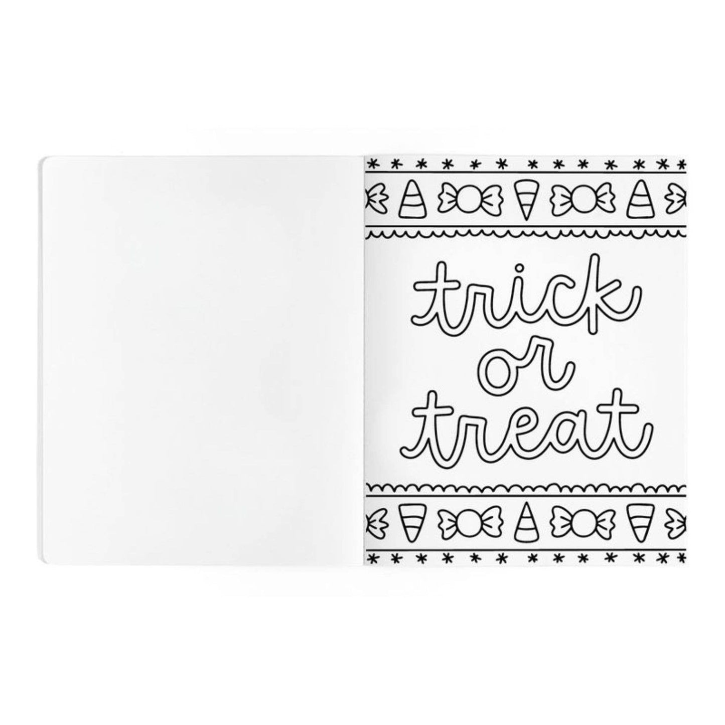 Spooky Season Halloween Coloring Book