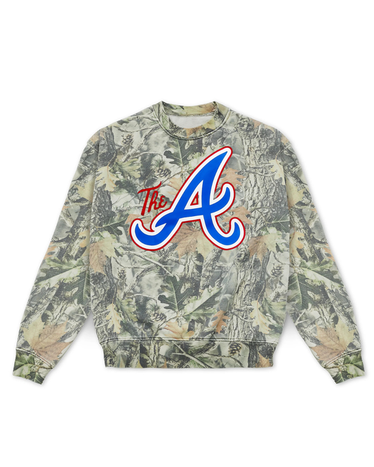 The A camo sweatshirt