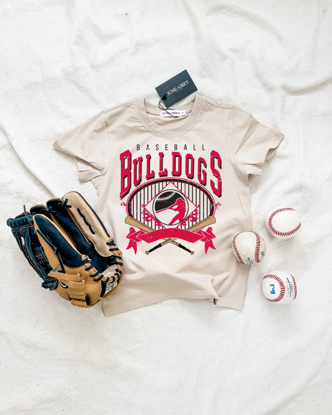 BULLDOGS BASEBALL tee