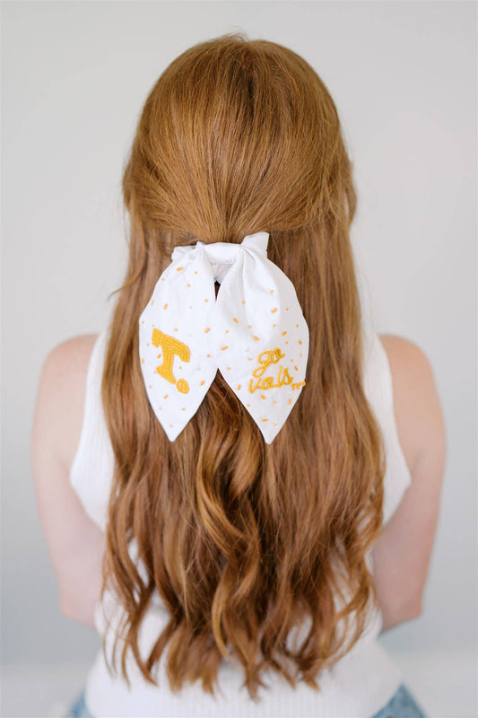 University of Tennessee Beaded Scrunchie