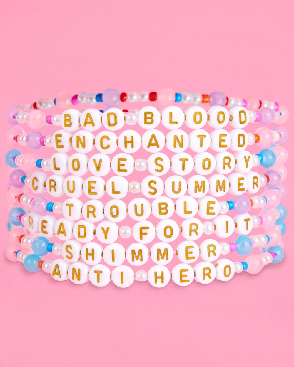 Era Taylor Swift Friendship Bracelets - 8 bracelets