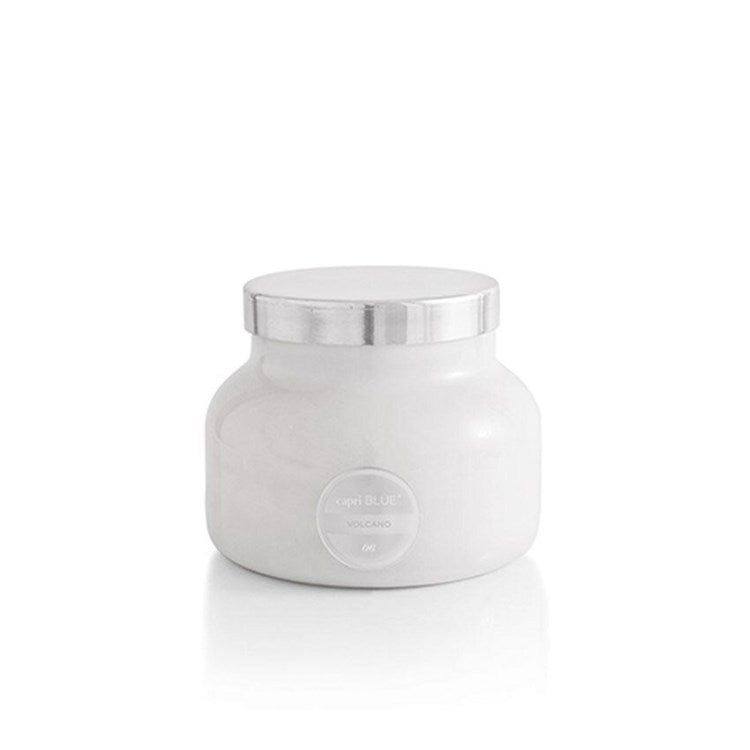 VOLCANO WHITE SIGNATURE PETITE JAR, 8 OZ