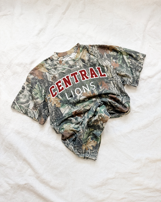 CENTRAL / LIONS camo tee