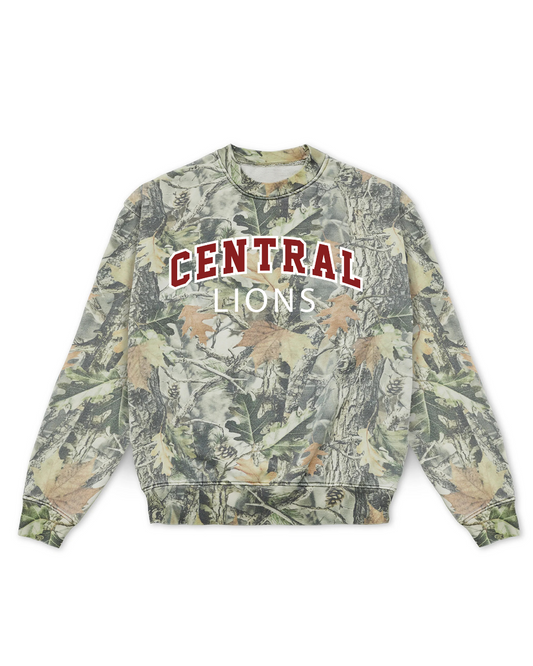 CENTRAL camo sweatshirt