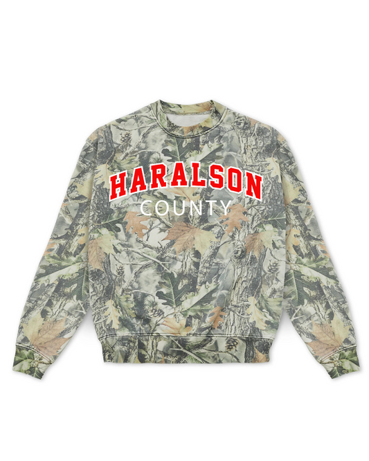 HARALSON camo sweatshirt