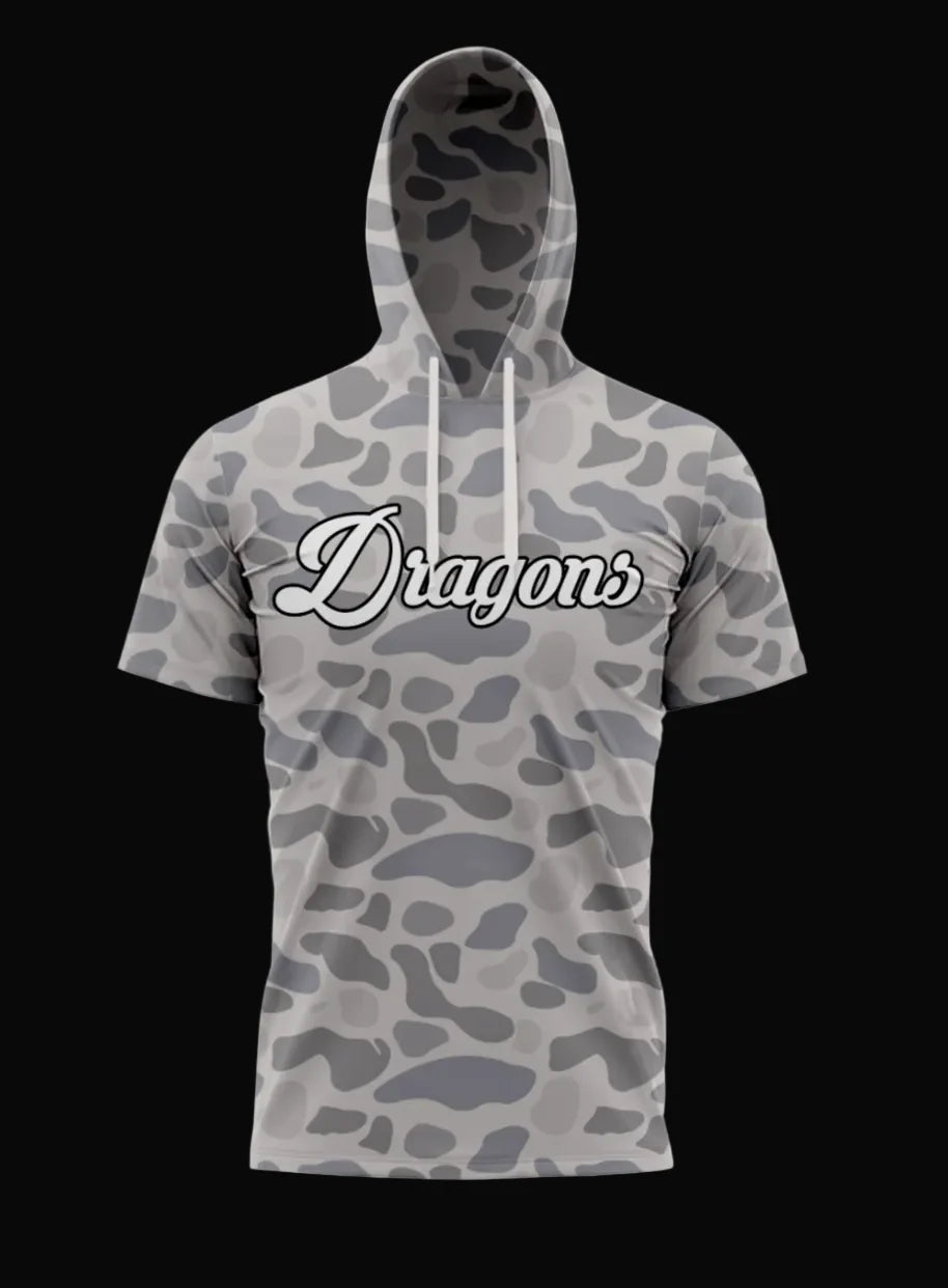 DRAGONS camo athletic pullover (preorder)