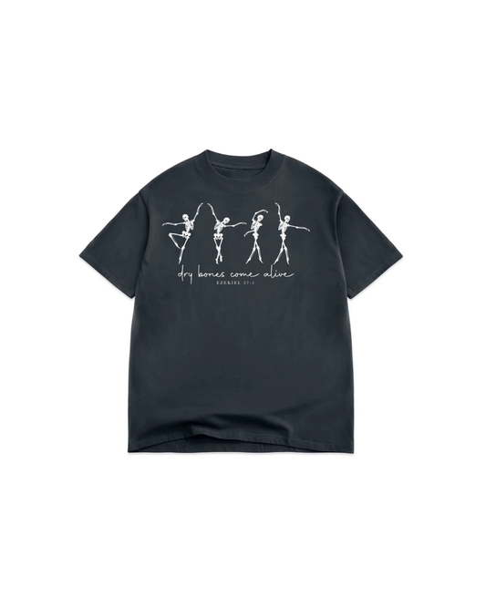 DRY BONES skeleton tee