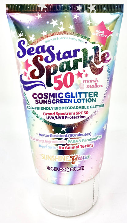 Sea Star Sparkle Cosmic Stardust SPF 50 Glitter Sunscreen