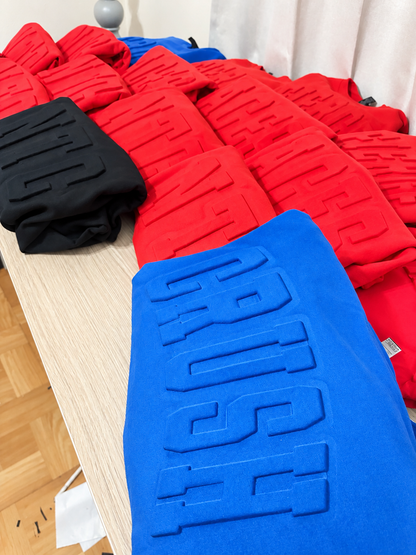 CUSTOM Embossed CREWNECK