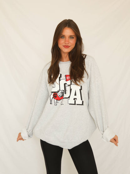 GA PENNANT SWEATSHIRT
