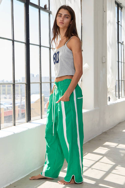 IP5540 Windbreaker Pants With Contrast Stripe