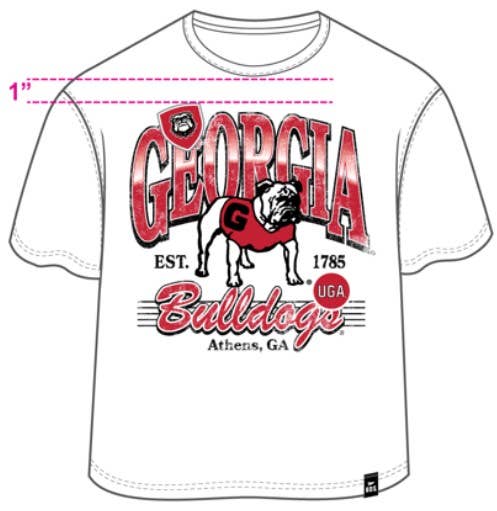 Georgia Maddux Multimedia Semi-Cropped Oversized Band Tee