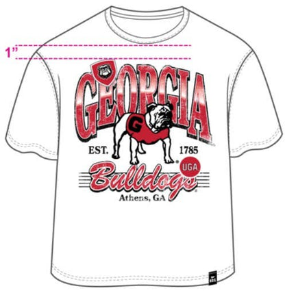 Georgia Maddux Multimedia Semi-Cropped Oversized Band Tee