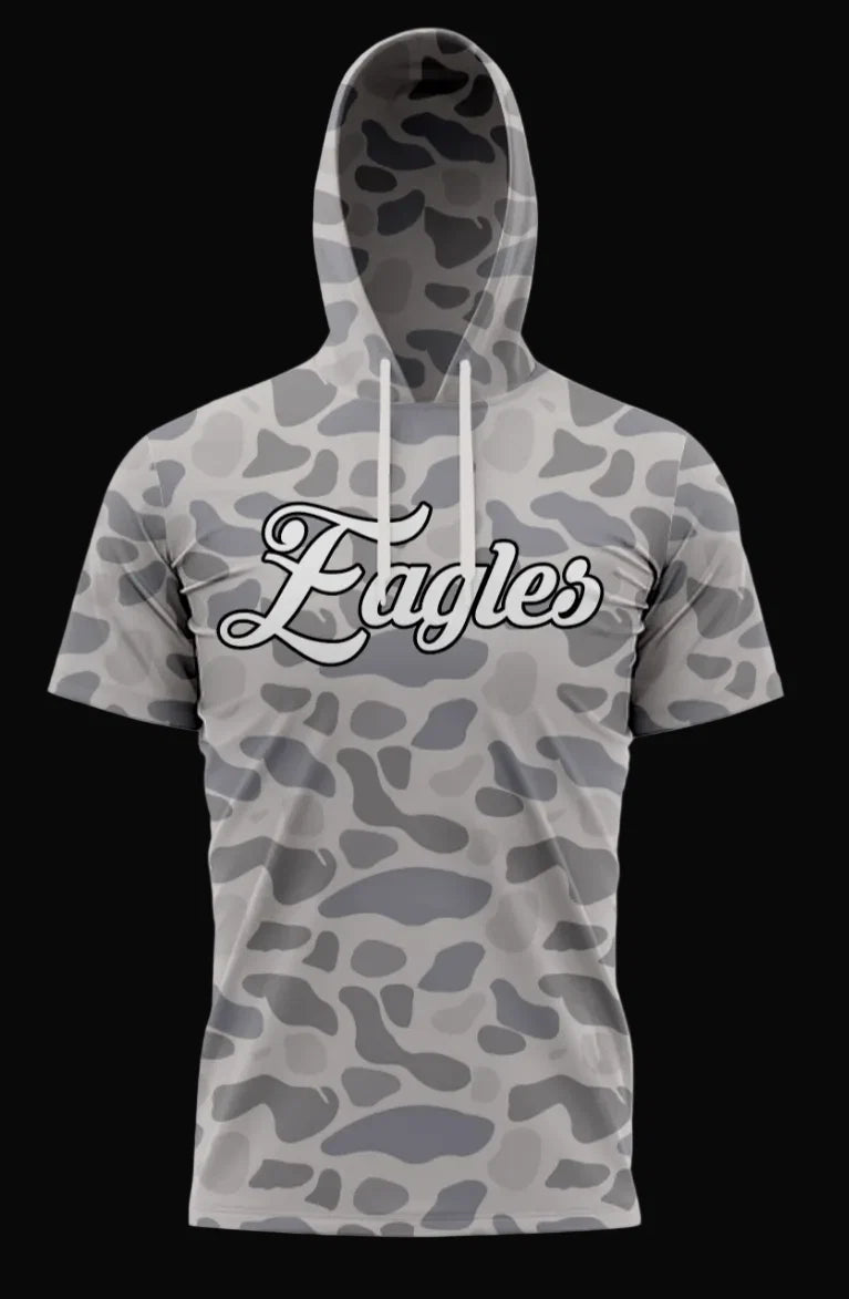 EAGLES camo athletic pullover (preorder)