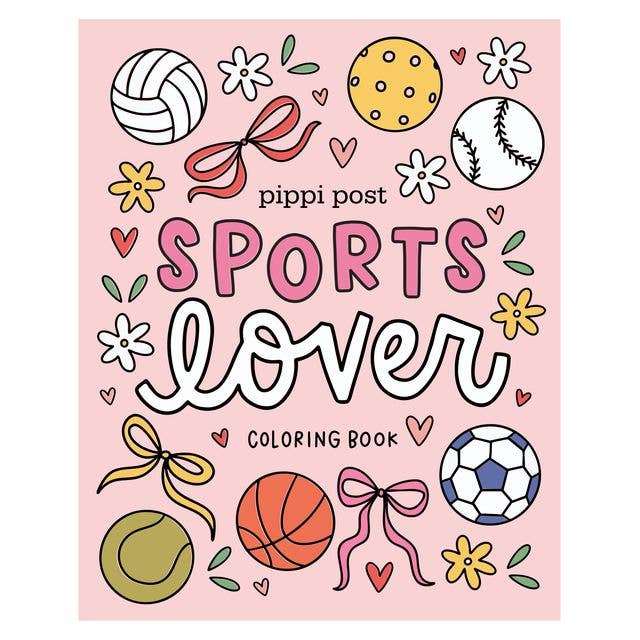 Sports Lover Coloring Book