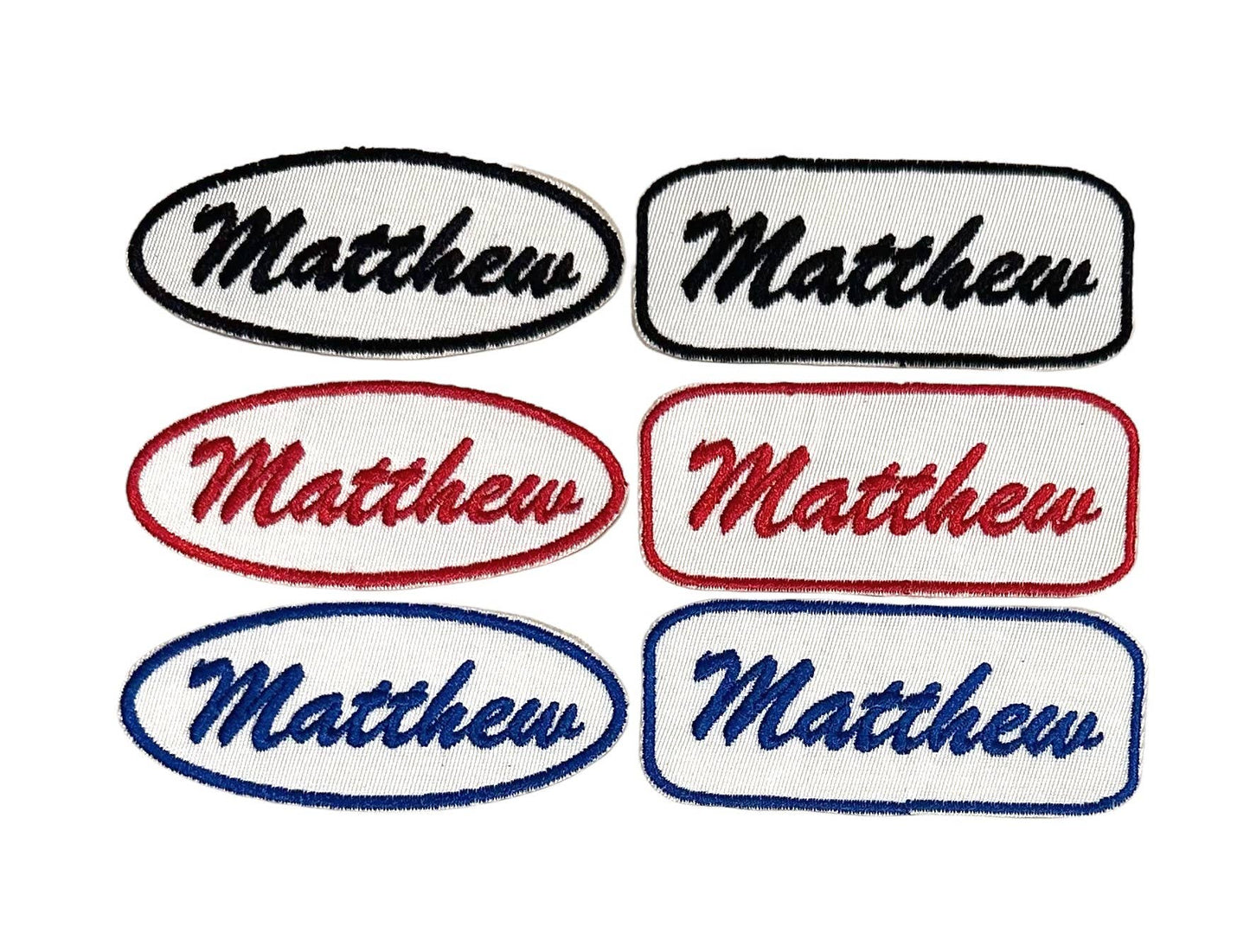 CUSTOM: Vintage Mechanic Name, Badge, Iron on Patch