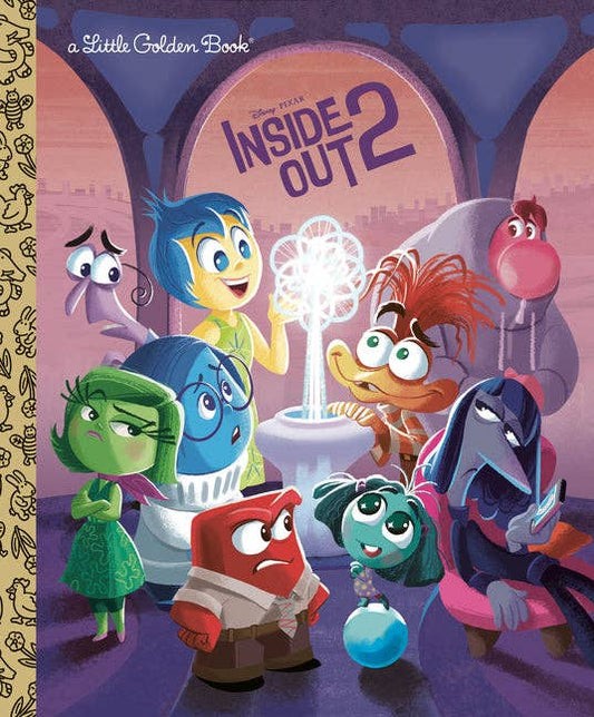 Disney/Pixar Inside Out 2 Little Golden Book - Hardcover