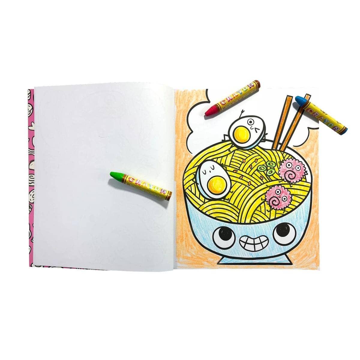 118-306 - Color-in' Book: Happy Snacks Coloring Book