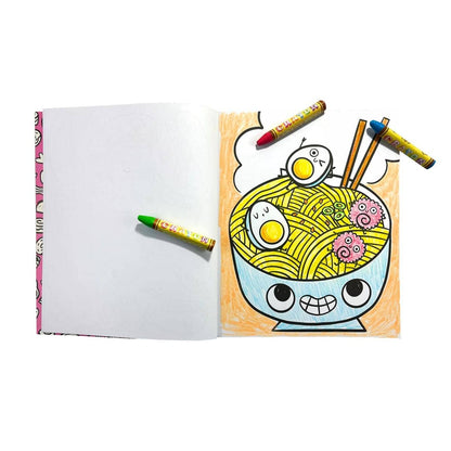 118-306 - Color-in' Book: Happy Snacks Coloring Book