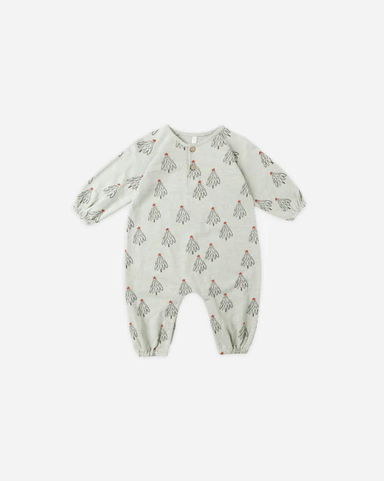 Henley Jumpsuit || Trees